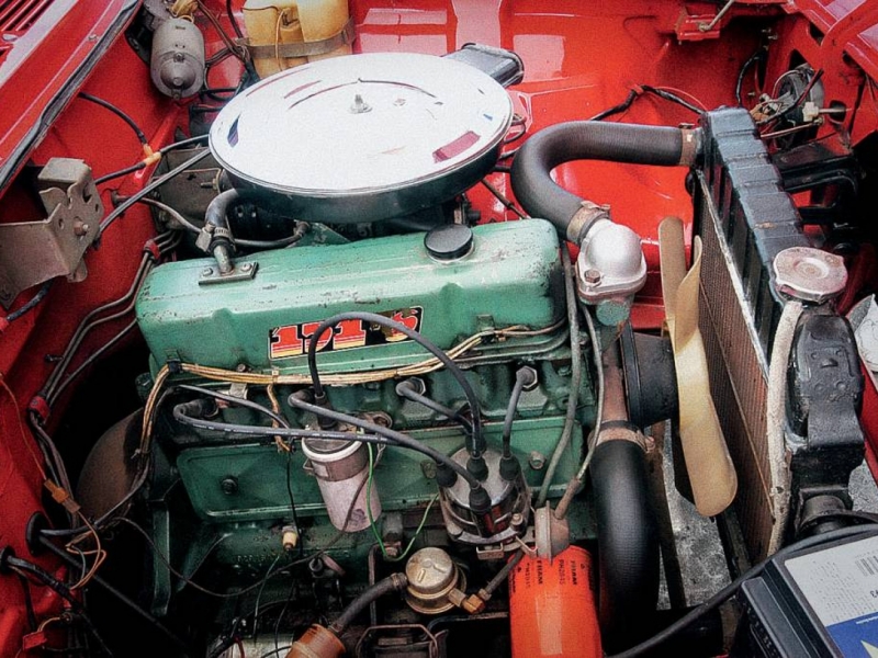Pode-se lavar motores de carros antigos?